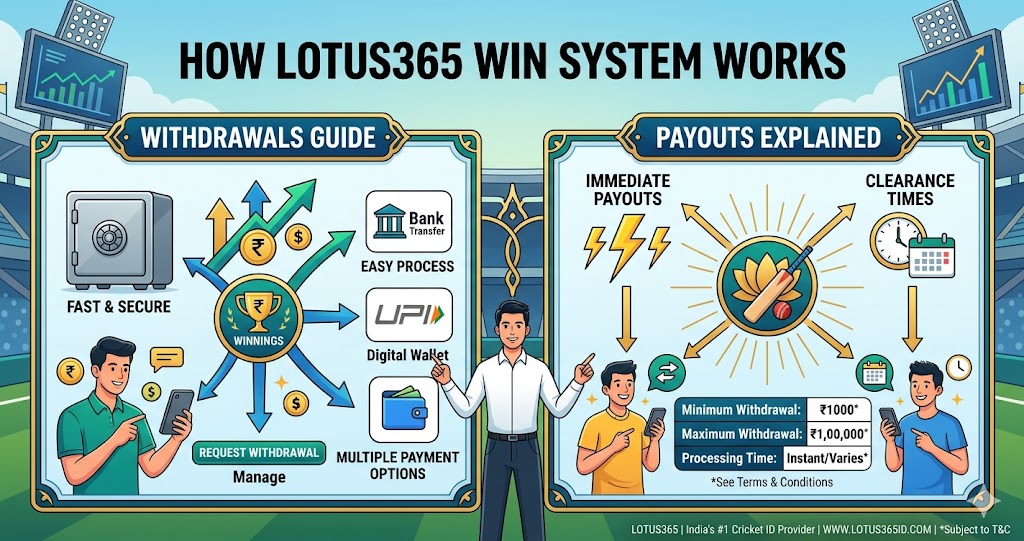 How Lotus365 Win System Works — Withdrawals & Payouts Guide