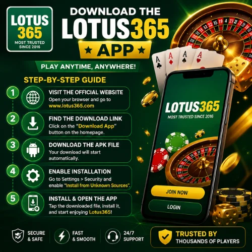 How to Download the Lotus365 App (Step-by-Step)