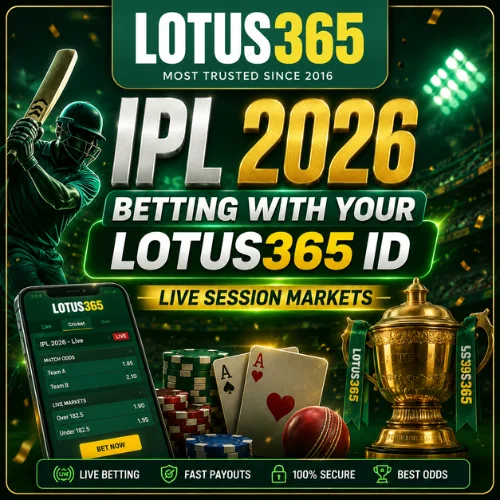 IPL 2026 Betting with Your Lotus365 ID — Live Session Markets