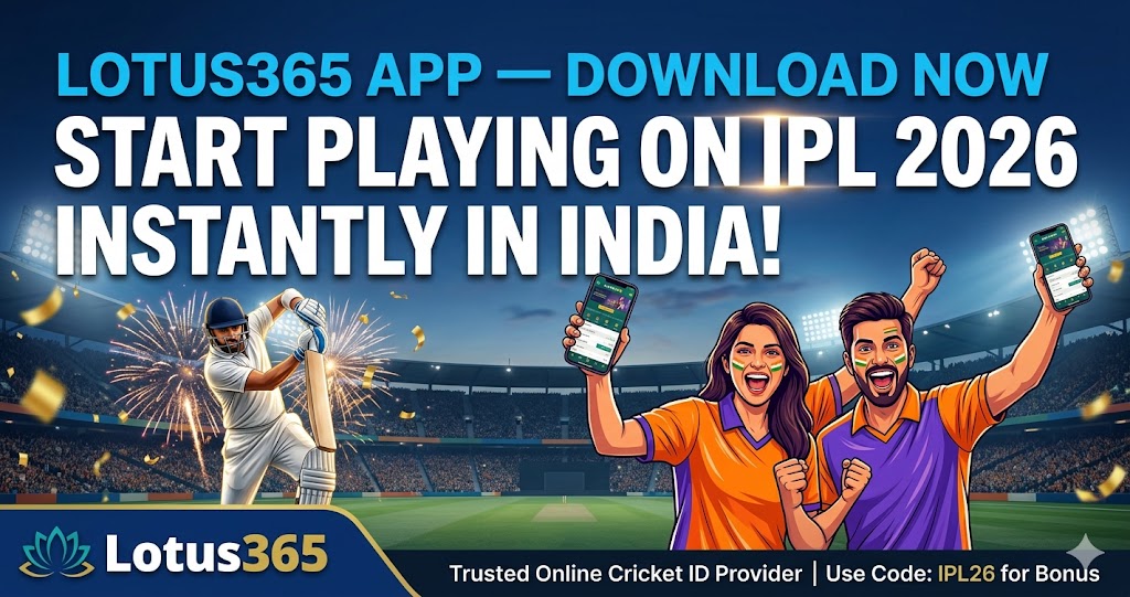 Lotus365 App — Download and Start Playing on IPL 2026 Instantly in India