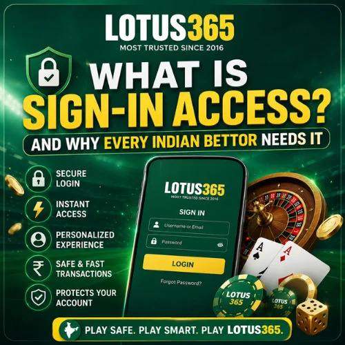 What is Sign-In Access and Why Every Indian Bettor Needs It